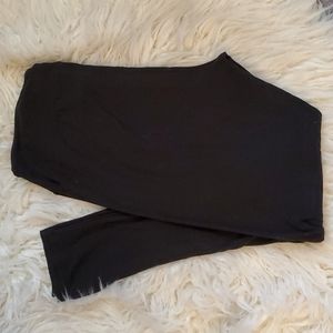 Lularoe black rare tall and curvy legging